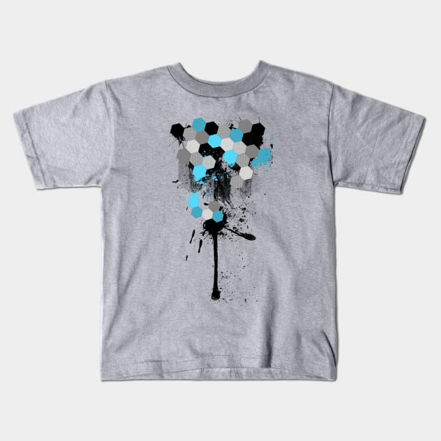 Geopaint Kids T-Shirt by AMDesigns